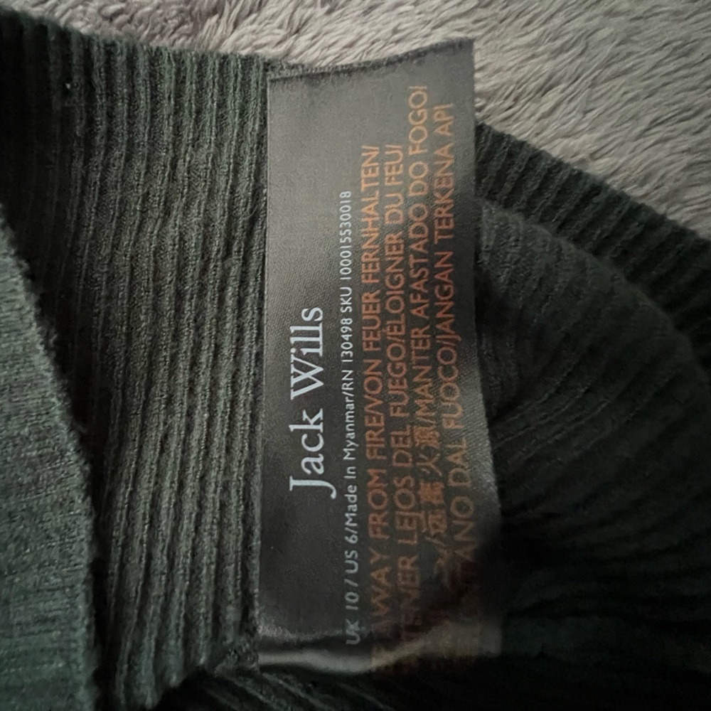 Bottle Green / Racing Green Sweater - Picture 4 of 5